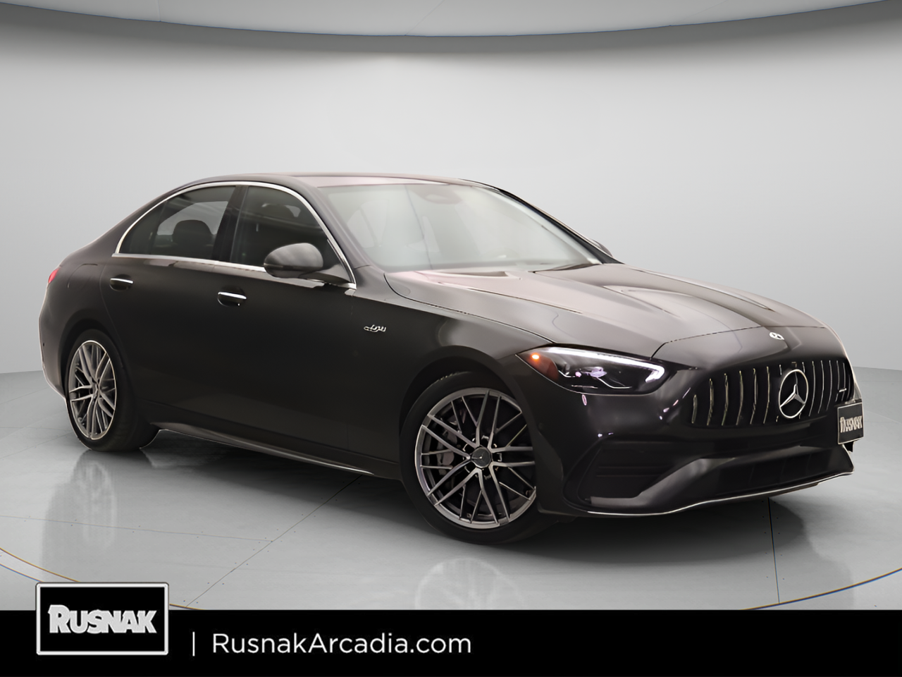 Graphite Gray Metallic 2023 Mercedes-Benz C-Class AMG C 43 4MATIC Convertible All-Wheel Drive 9-Speed Automatic