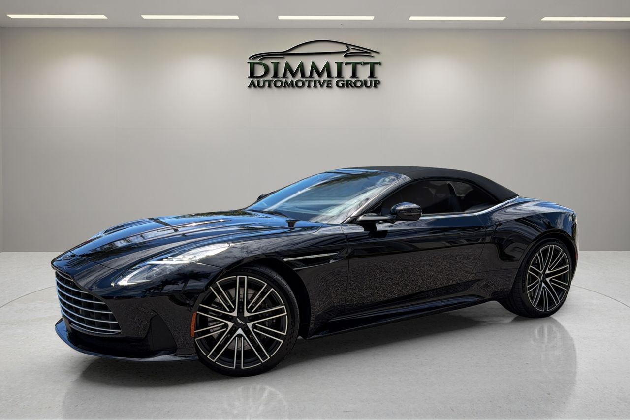 Black Pearl 2026 Aston Martin DB12 Convertible Rear-Wheel Drive 8-Speed Automatic