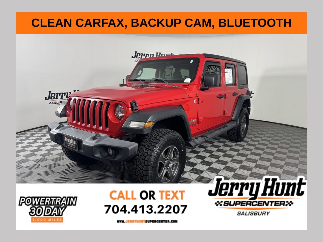 Firecracker Red Clearcoat 2018 Jeep Wrangler Unlimited Sport S 4WD SUV / Crossover Four-Wheel Drive 8-Speed Automatic