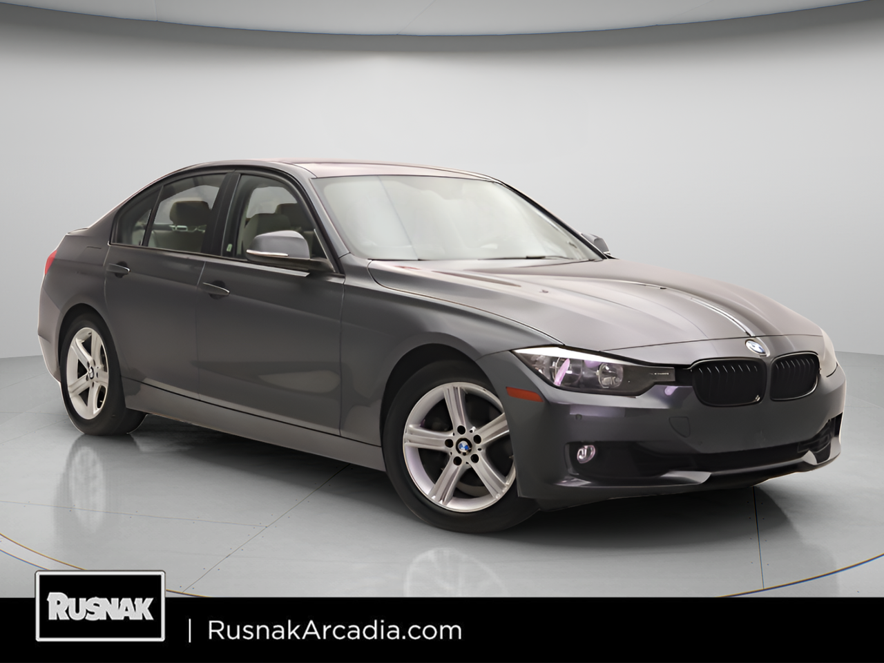 Gray (Mineral Grey Metallic) 2015 BMW 3 Series 328i Sedan RWD Sedan Rear-Wheel Drive 8-Speed Automatic