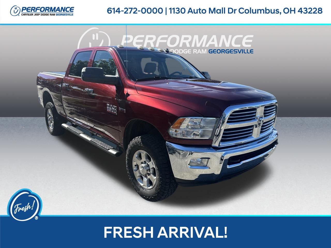 2016 RAM 2500 Big Horn Crew Cab 4WD