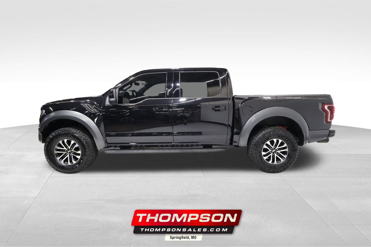 Agate Black Metallic 2019 Ford F-150 Raptor SuperCrew 4WD Pickup Truck Four-Wheel Drive Automatic