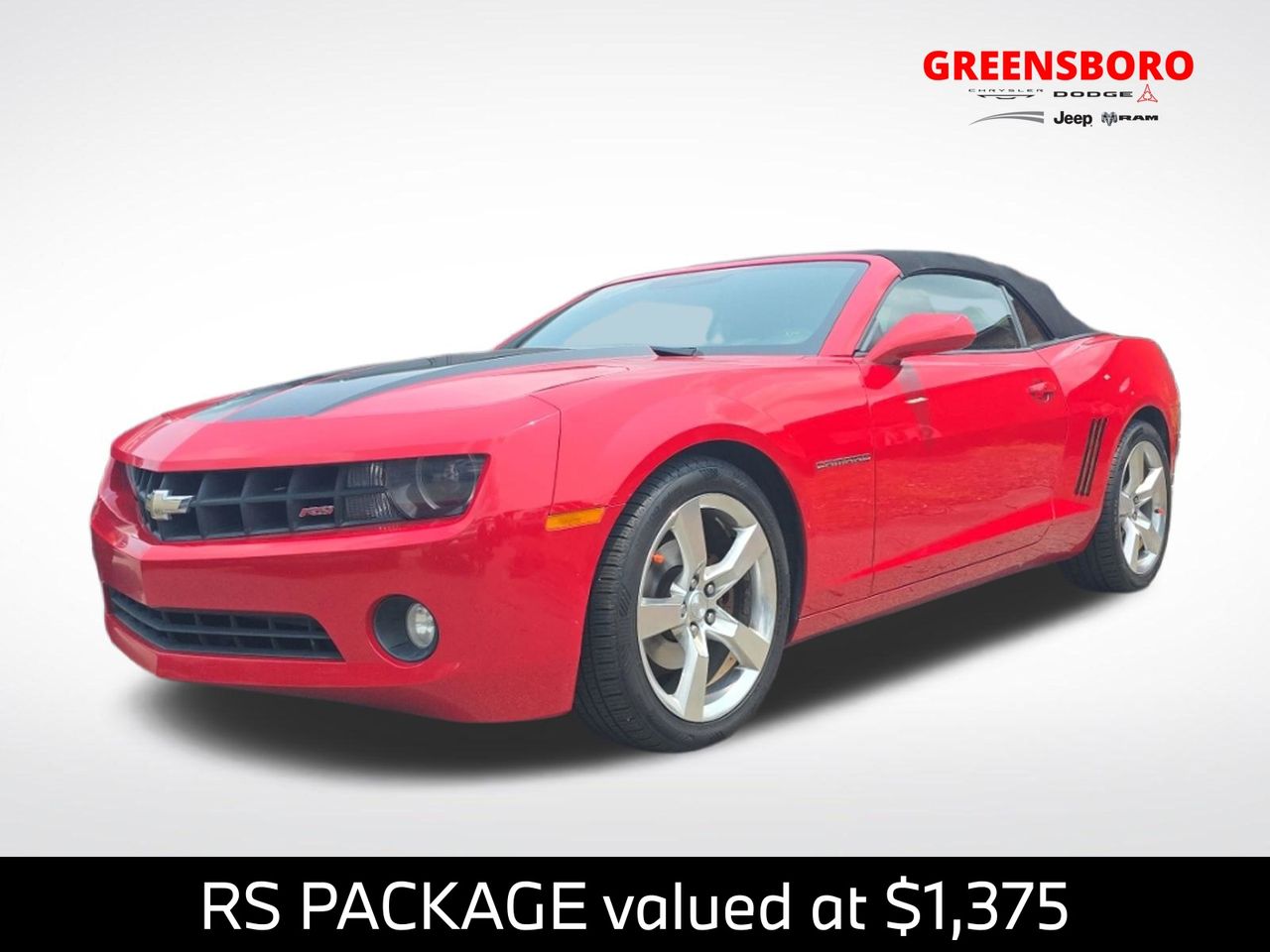 Victory Red 2013 Chevrolet Camaro Convertible Rear-Wheel Drive 6-Speed Automatic