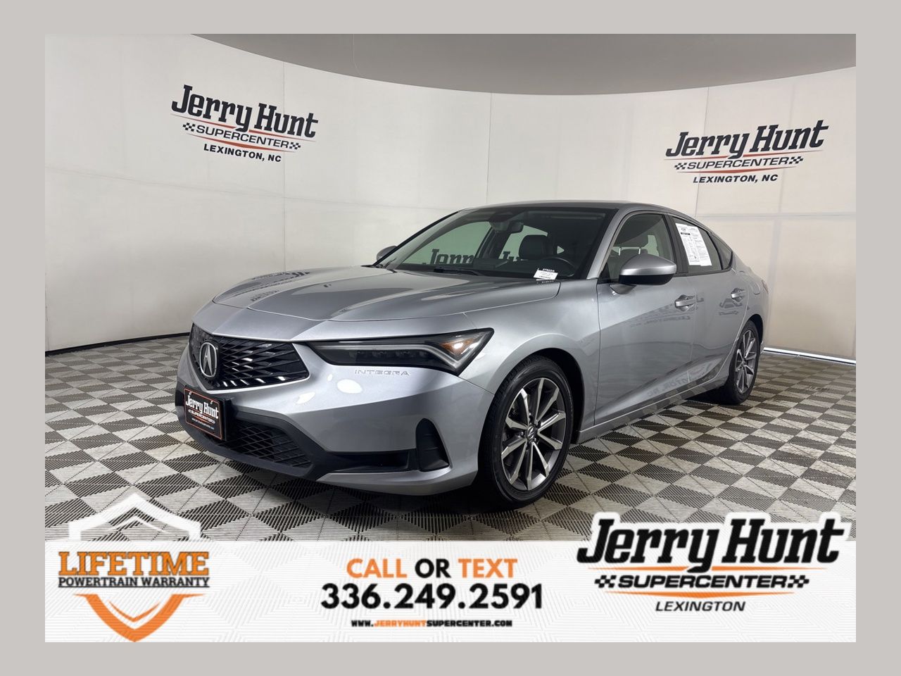 Silver 2024 Acura Integra FWD Sedan Front-Wheel Drive Continuously Variable Transmission