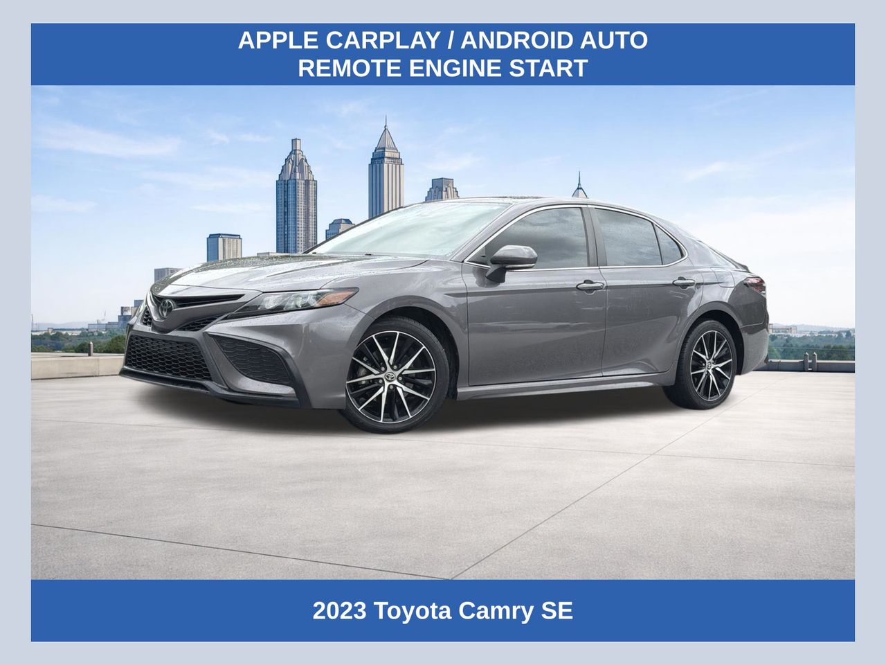 Predawn Gray Mica 2023 Toyota Camry Sedan Front-Wheel Drive 8-Speed Automatic