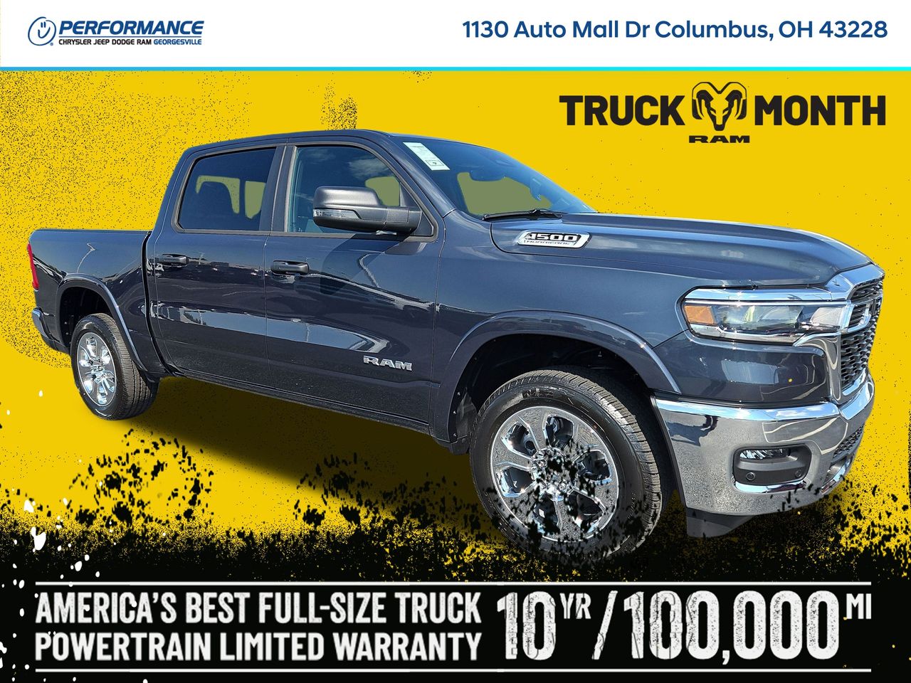 2026 RAM 1500 Big Horn Crew Cab 4WD