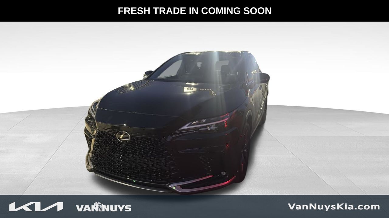 Black (Caviar) 2025 Lexus RX Hybrid 350h F SPORT Design AWD SUV / Crossover All-Wheel Drive Continuously Variable Transmission