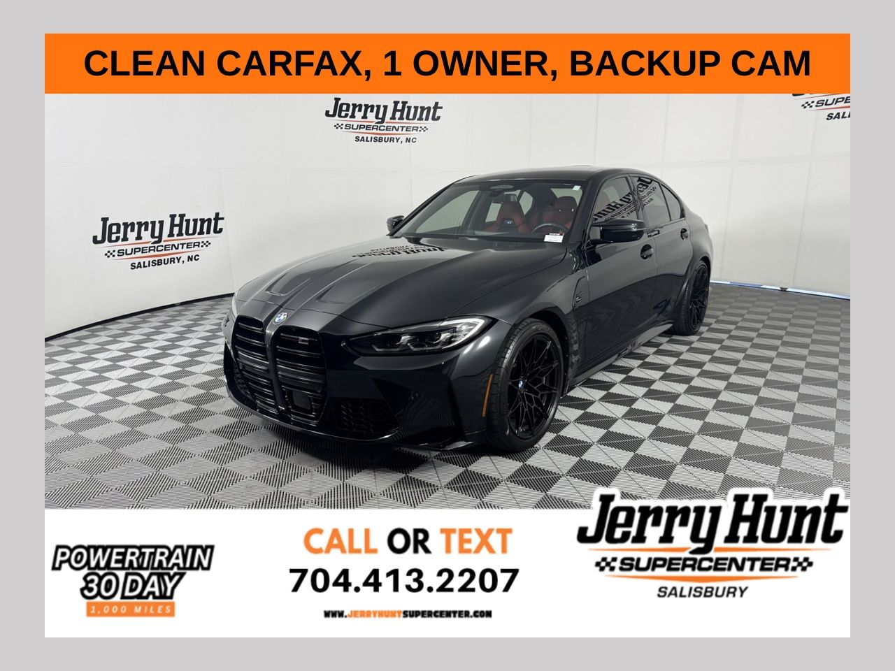Black Sapphire Metallic 2024 BMW M3 Competition xDrive AWD Sedan All-Wheel Drive 8-Speed Automatic