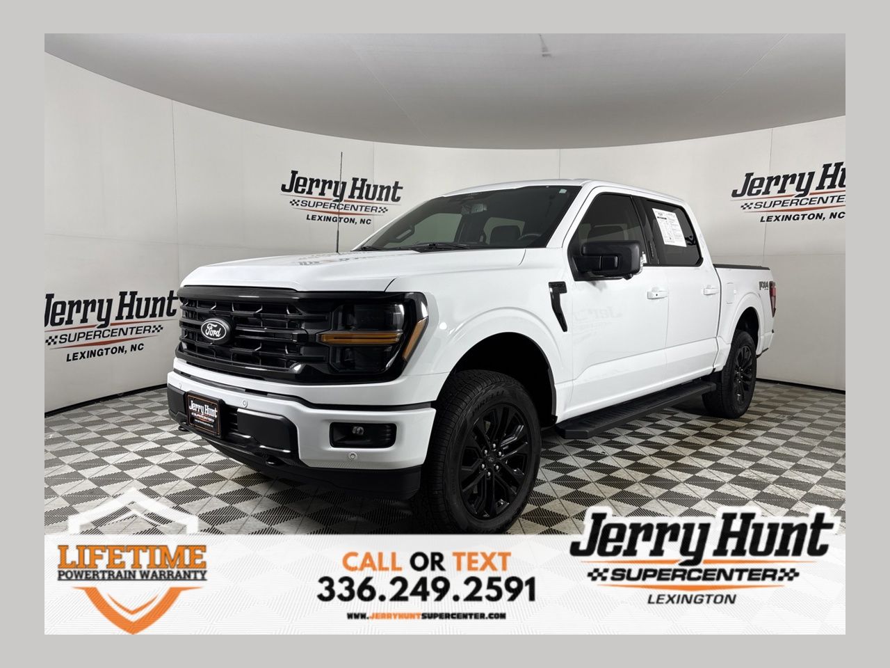Oxford White 2024 Ford F-150 Pickup Truck Four-Wheel Drive Automatic