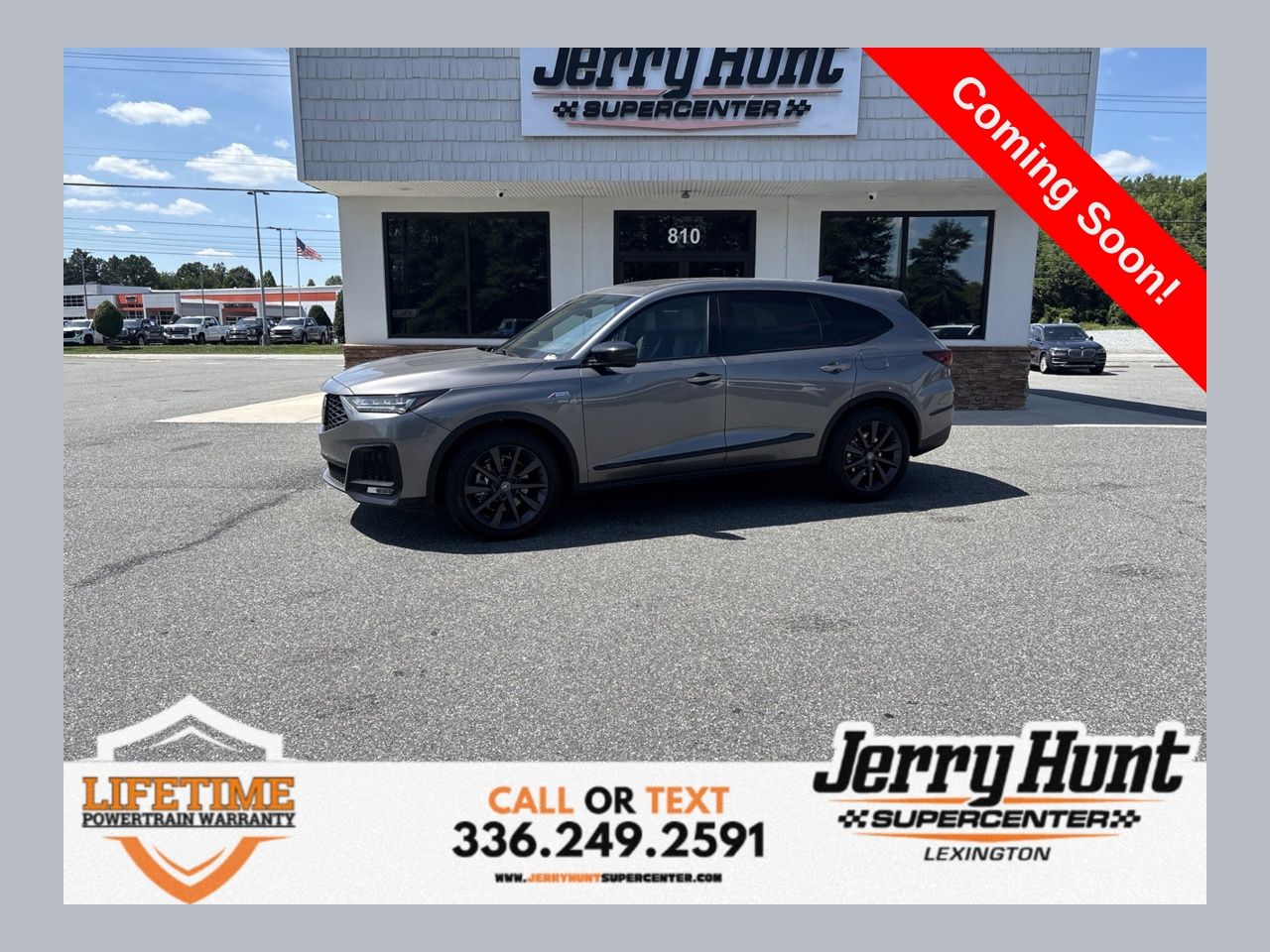 Carbon Metallic 2026 Acura MDX SUV / Crossover All-Wheel Drive Automatic