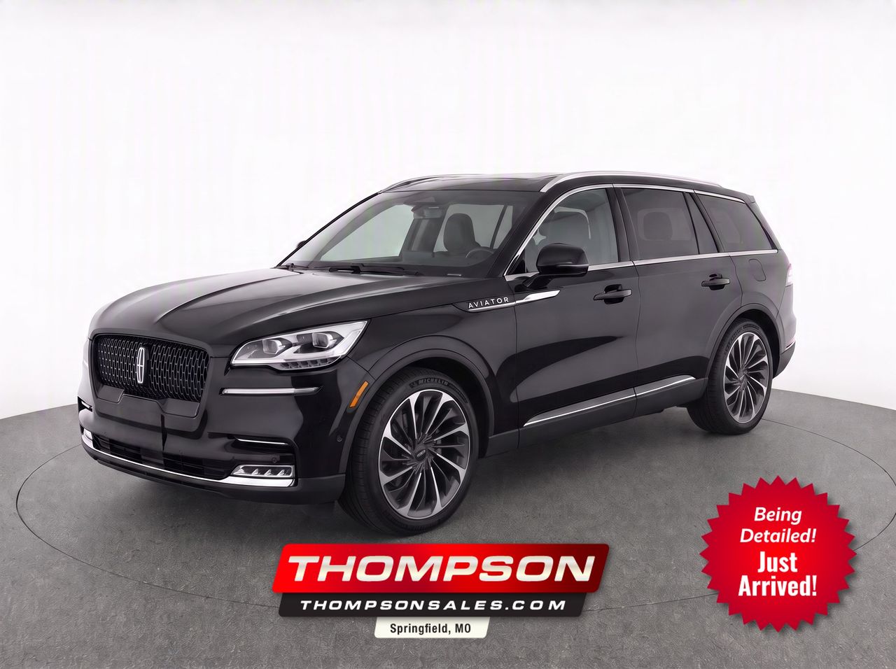 Infinite Black 2021 Lincoln Aviator SUV / Crossover All-Wheel Drive Automatic