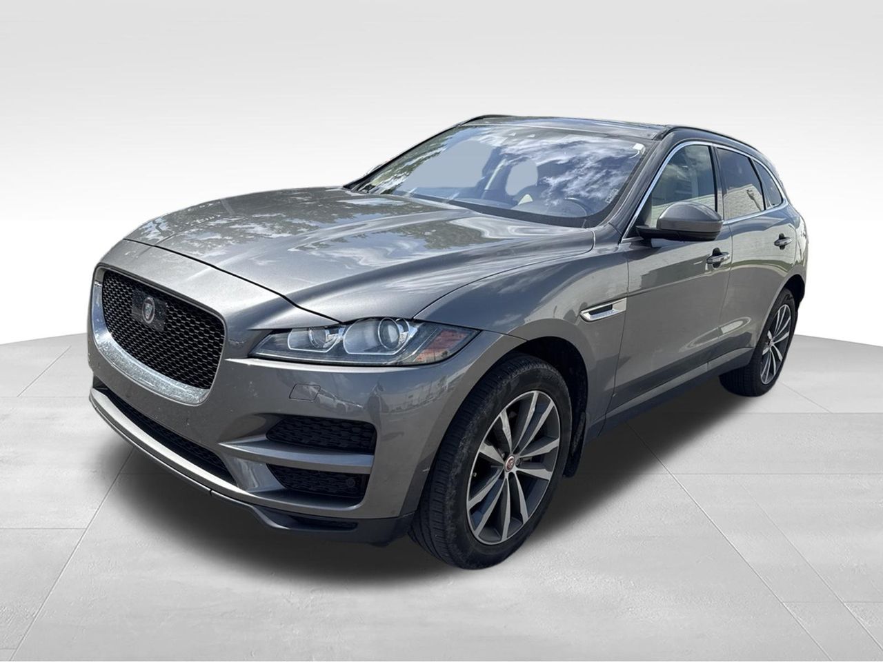 Corris Gray Metallic 2019 Jaguar F-PACE SUV / Crossover All-Wheel Drive 8-Speed Automatic