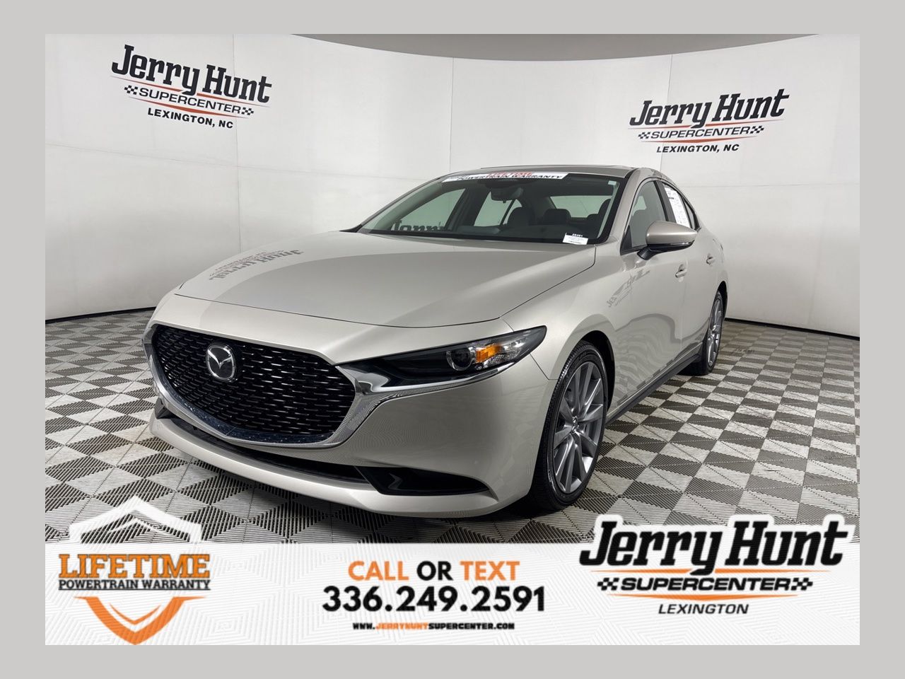 Gray (Platinum Quartz Metallic) 2025 Mazda MAZDA3 Sedan Front-Wheel Drive 6-Speed Automatic