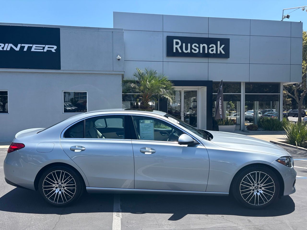 Cirrus Silver Metallic 2023 Mercedes-Benz C-Class C 300 RWD Sedan Rear-Wheel Drive 9-Speed Automatic