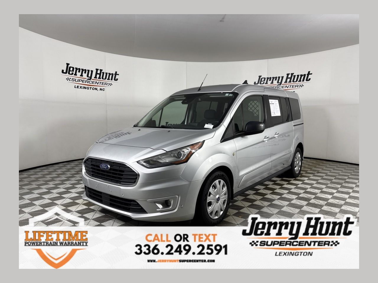 Silver 2022 Ford Transit Connect Van Front-Wheel Drive 8-Speed Automatic