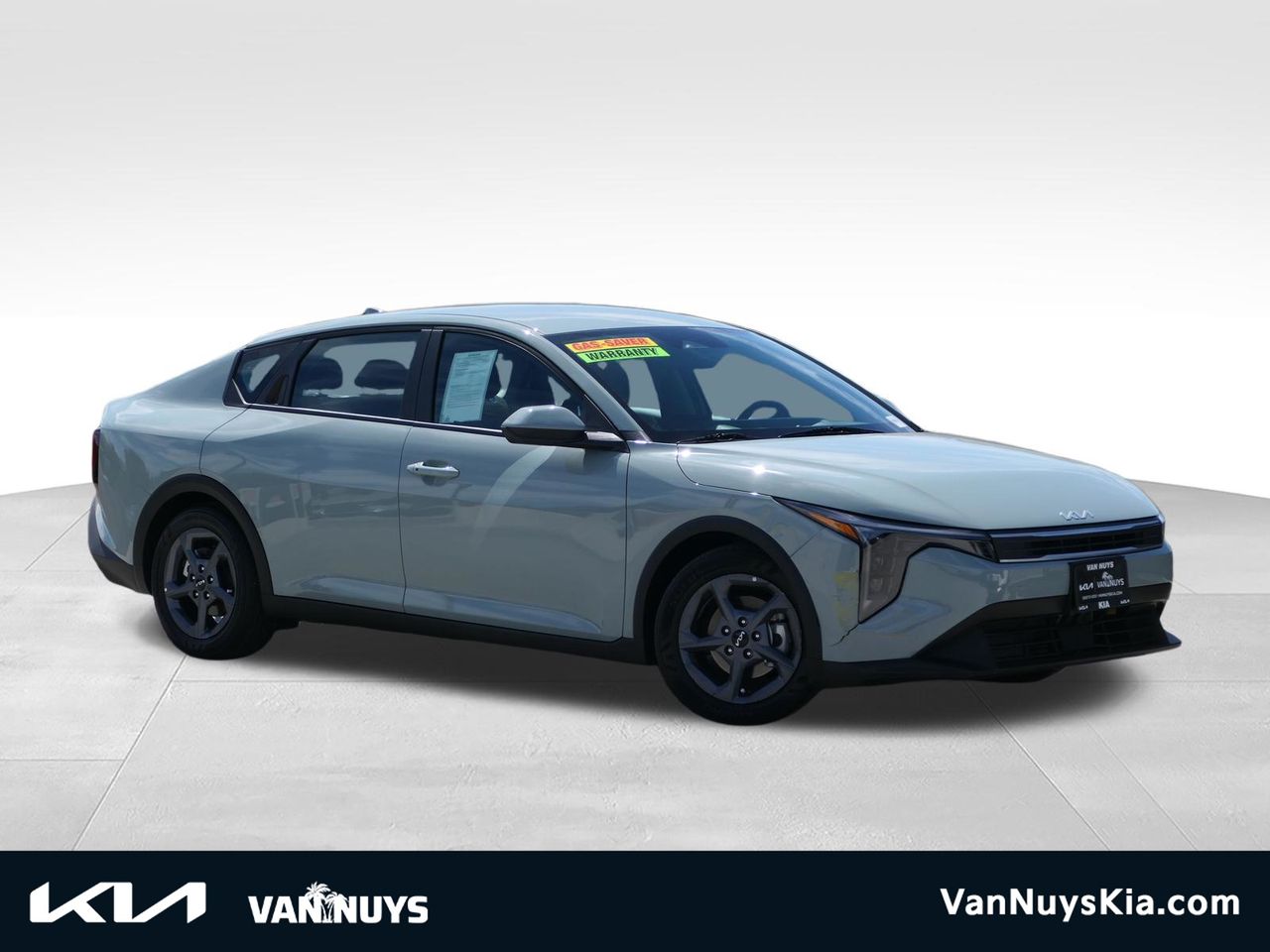 Morning Haze 2025 Kia K4 Sedan Front-Wheel Drive Continuously Variable Transmission