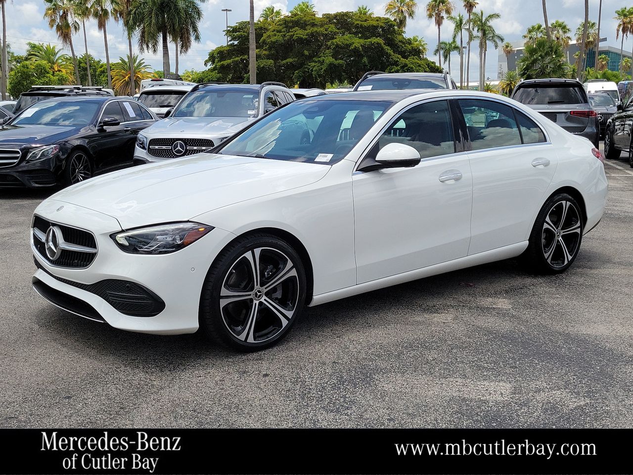 Polar White 2026 Mercedes-Benz C-Class Sedan Rear-Wheel Drive 9-Speed Automatic