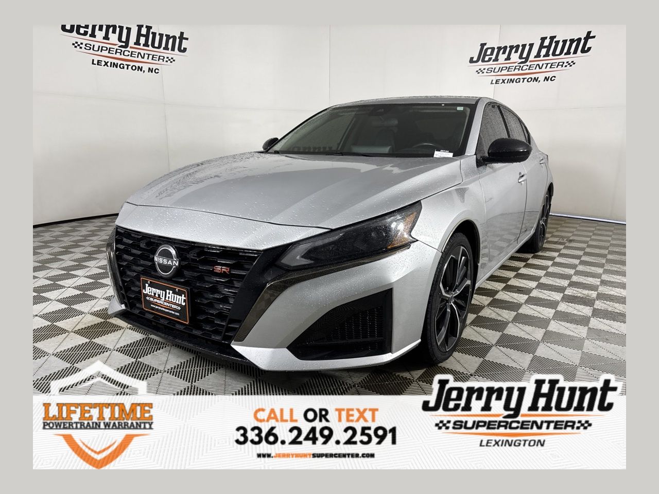 Brilliant Silver Metallic 2023 Nissan Altima Sedan Front-Wheel Drive Continuously Variable Transmission