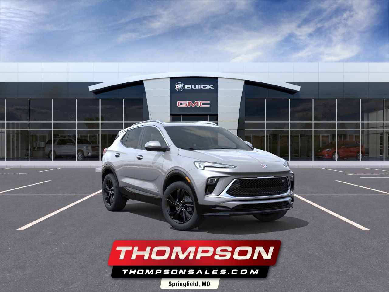 Moonstone Gray Metallic 2026 Buick Encore GX SUV / Crossover Front-Wheel Drive Continuously Variable Transmission