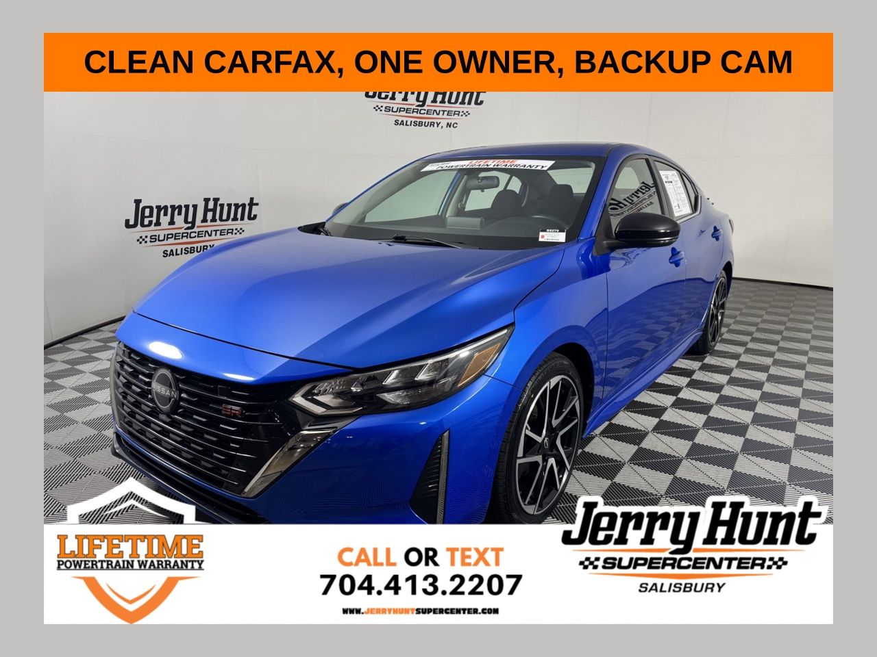 Electric Blue Metallic 2024 Nissan Sentra Sedan Front-Wheel Drive Continuously Variable Transmission