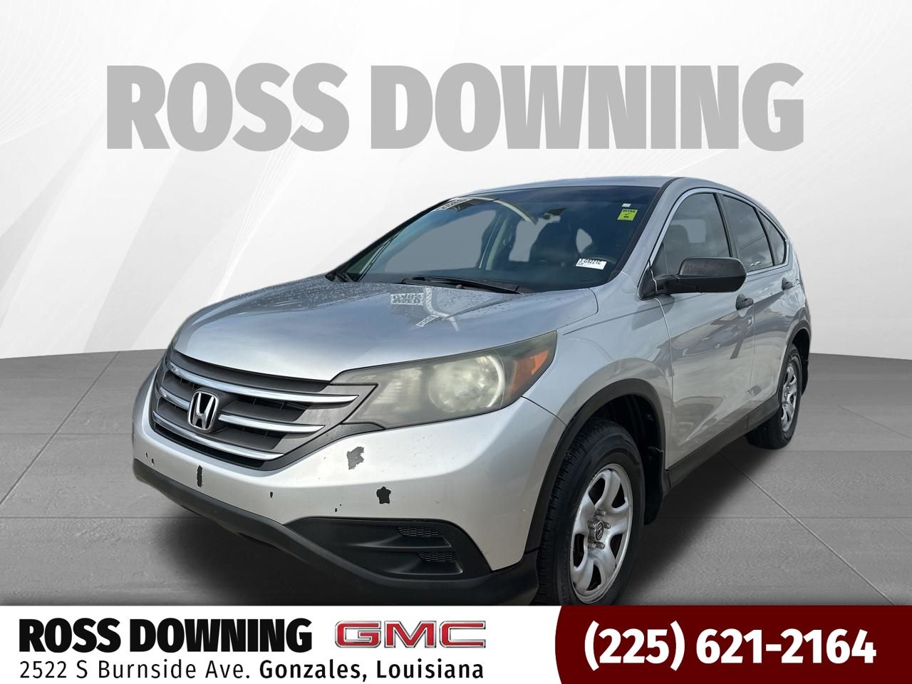Silver 2014 Honda CR-V LX FWD SUV / Crossover Front-Wheel Drive 5-Speed Automatic