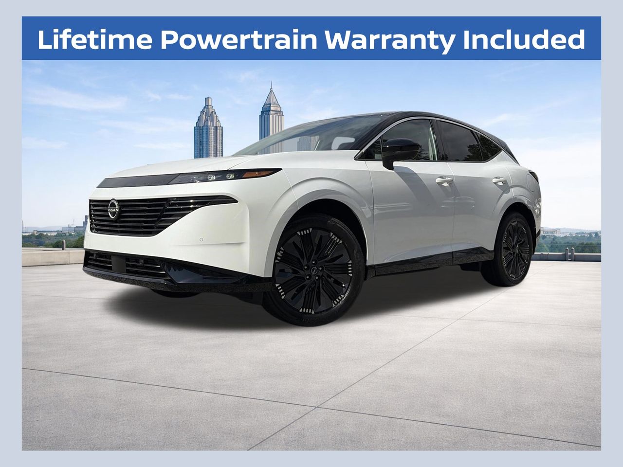 Everest White Pearl/Black 2026 Nissan Murano Platinum AWD SUV / Crossover All-Wheel Drive 9-Speed Automatic