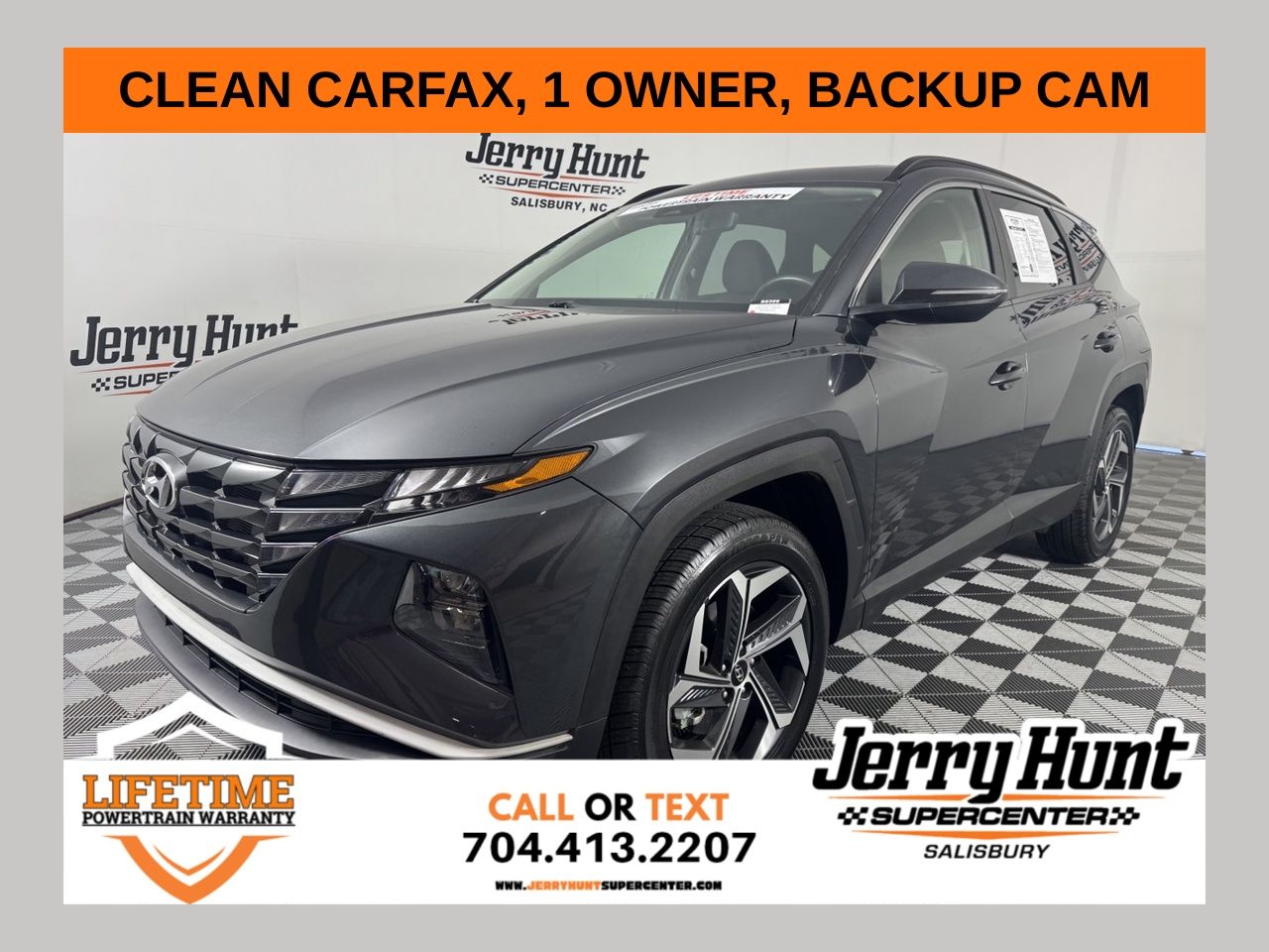 Portofino Gray 2022 Hyundai Tucson SUV / Crossover All-Wheel Drive 8-Speed Automatic