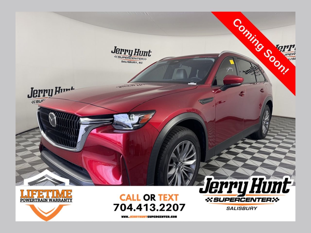 Soul Red Crystal Metallic 2024 Mazda CX-90 SUV / Crossover All-Wheel Drive 8-Speed Automatic