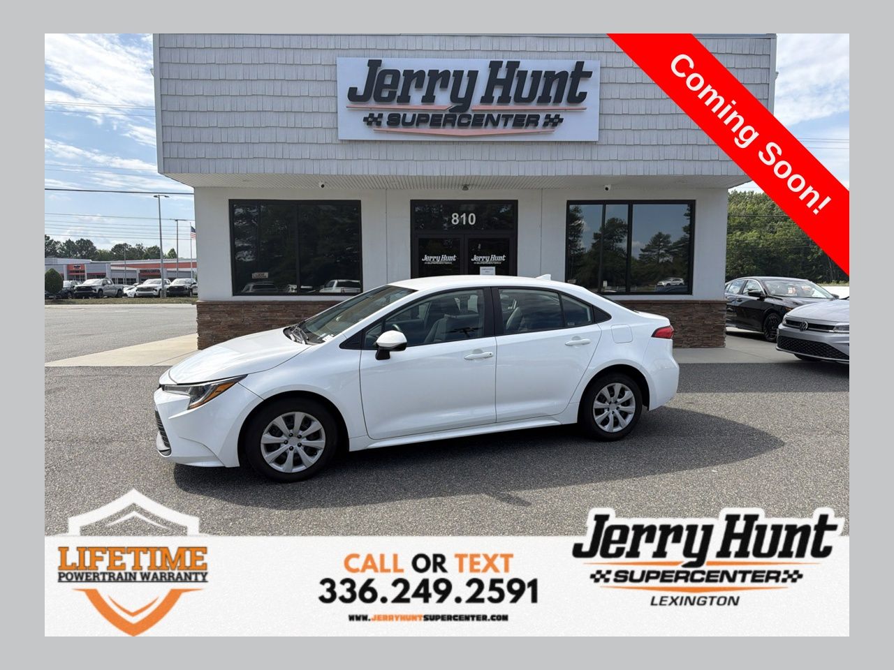 Ice 2024 Toyota Corolla LE FWD Sedan Front-Wheel Drive Continuously Variable Transmission