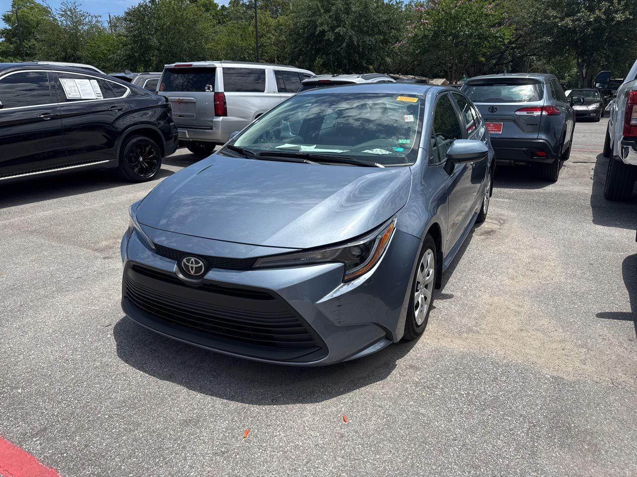 Celestite 2025 Toyota Corolla LE FWD Sedan Front-Wheel Drive Continuously Variable Transmission