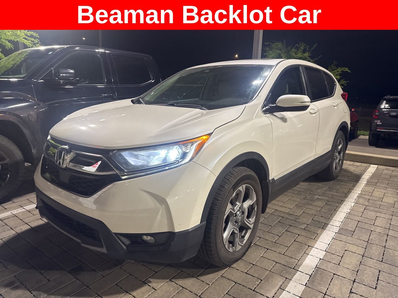 Diamond White Pearl 2018 Honda CR-V EX AWD SUV / Crossover All-Wheel Drive Continuously Variable Transmission