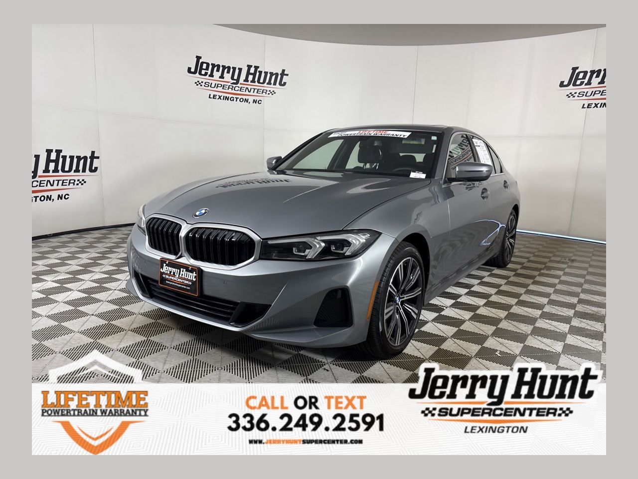 Gray Metallic 2025 BMW 3 Series Sedan All-Wheel Drive 8-Speed Automatic