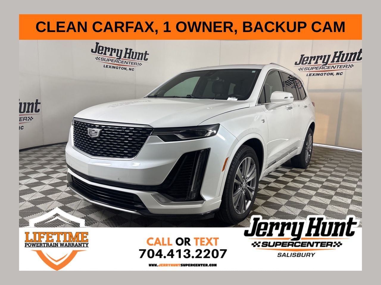 Crystal White Tricoat 2024 Cadillac XT6 SUV / Crossover Four-Wheel Drive 9-Speed Automatic