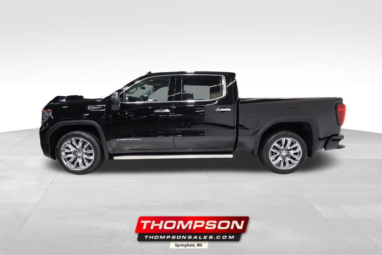 Onyx Black 2024 GMC Sierra 1500 Denali Crew Cab 4WD Pickup Truck Four-Wheel Drive Automatic