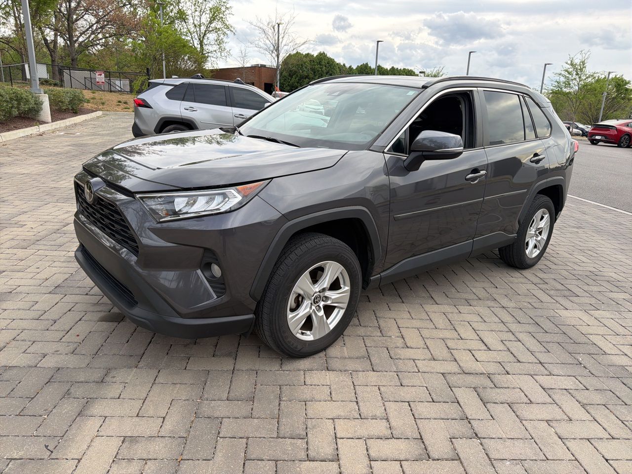 Magnetic Gray Metallic 2021 Toyota RAV4 XLE AWD SUV / Crossover All-Wheel Drive 8-Speed Automatic