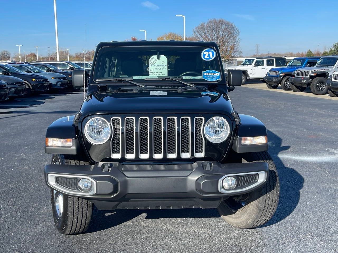 2021 Jeep Wrangler Unlimited Sahara 8