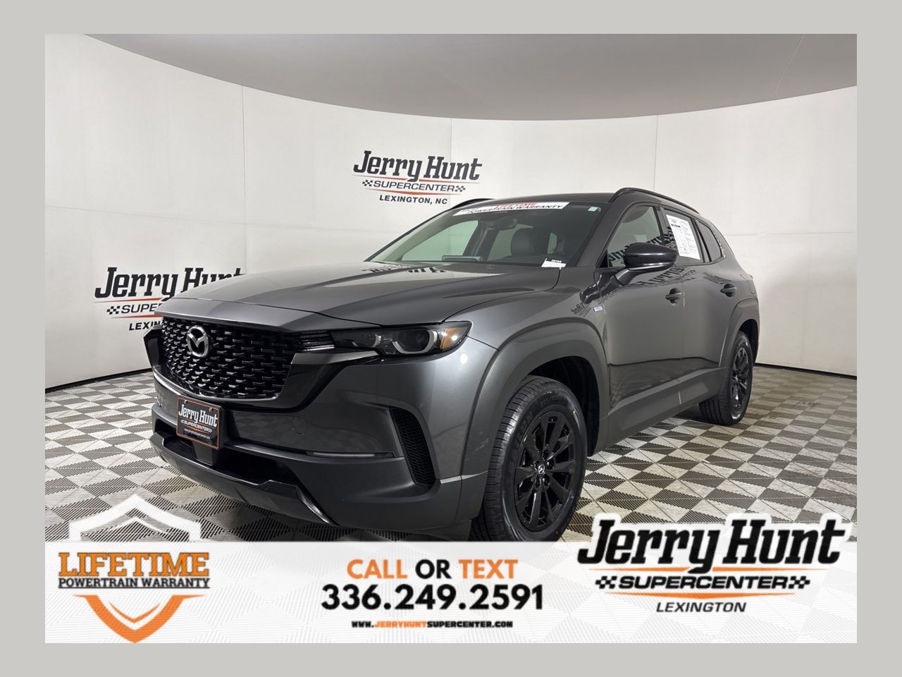 Machine Gray Metallic 2025 Mazda CX-50 SUV / Crossover All-Wheel Drive Continuously Variable Transmission