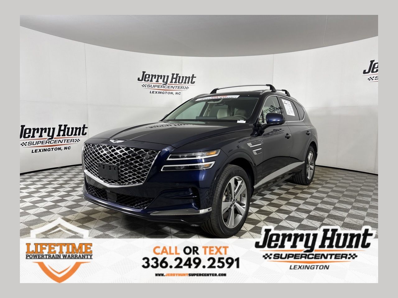 Capri Blue 2024 Genesis GV80 3.5T AWD SUV / Crossover All-Wheel Drive 8-Speed Automatic
