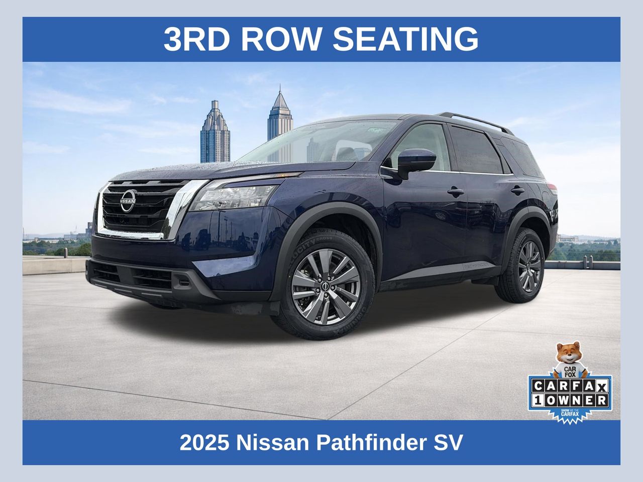 Deep Ocean Blue Pearl 2025 Nissan Pathfinder SUV / Crossover Front-Wheel Drive 9-Speed Automatic