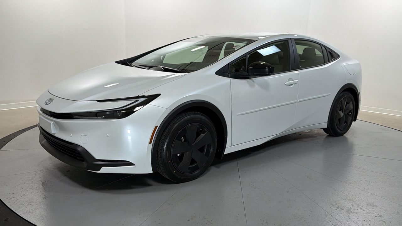 White (Wind Chill Pearl) 2026 Toyota Prius Hatchback Front-Wheel Drive Continuously Variable Transmission