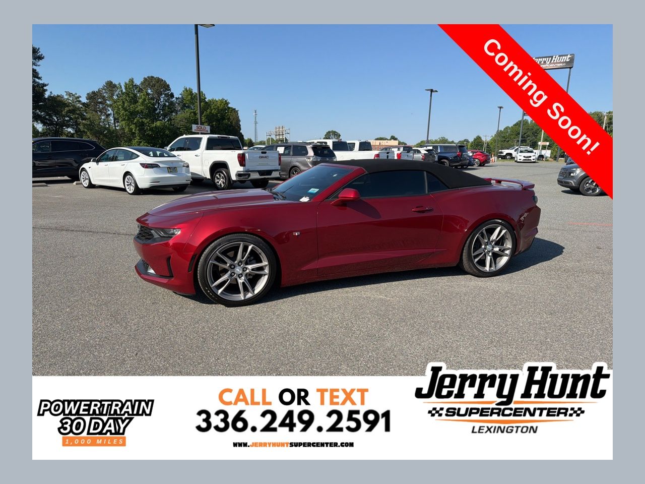Wild Cherry Tintcoat 2021 Chevrolet Camaro 1LT Convertible RWD Convertible Rear-Wheel Drive Automatic