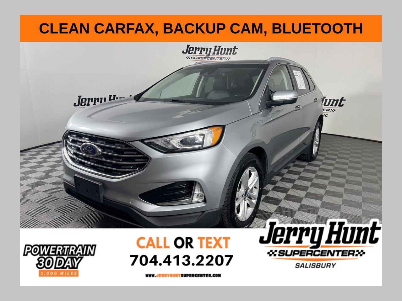 Silver Metallic 2020 Ford Edge SEL AWD SUV / Crossover All-Wheel Drive 8-Speed Automatic