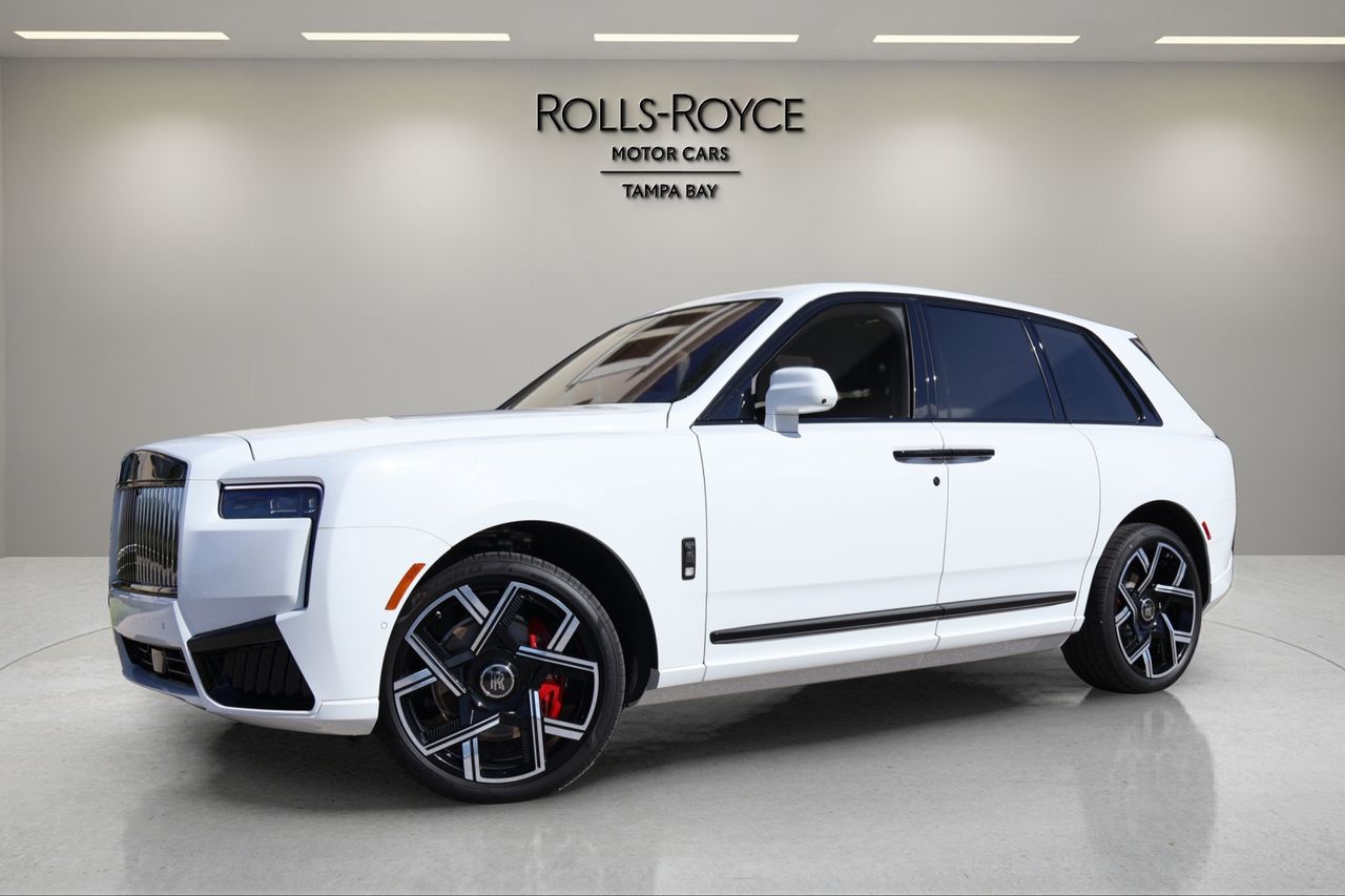 Arctic White 2027 Rolls-Royce Cullinan SUV / Crossover All-Wheel Drive 8-Speed Automatic