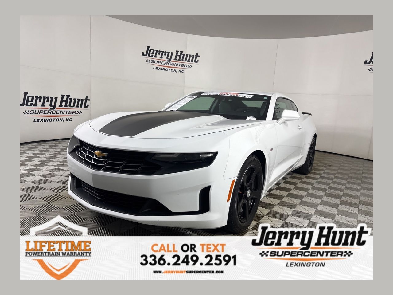 Summit White 2023 Chevrolet Camaro Coupe Rear-Wheel Drive 8-Speed Automatic