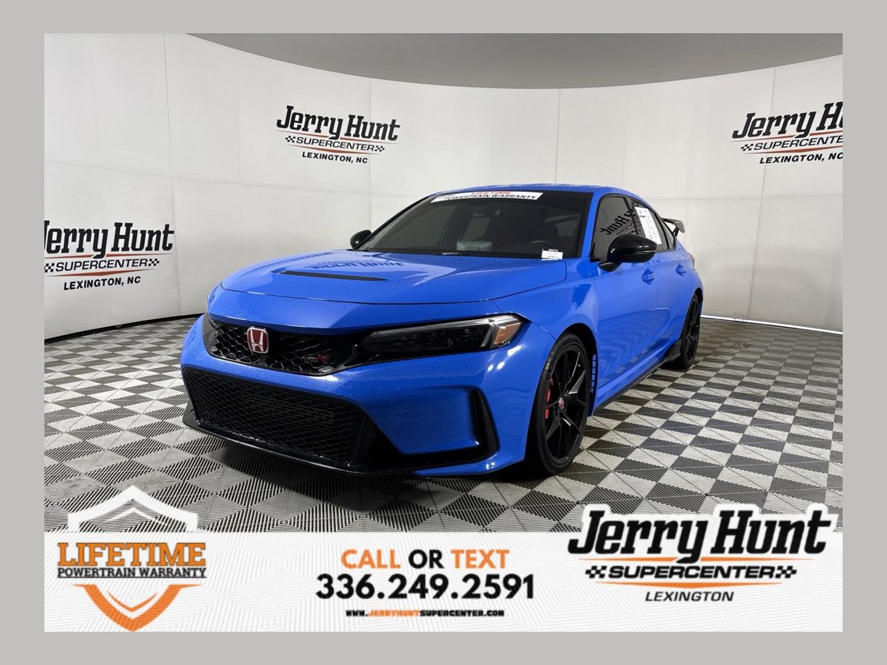 Blue 2025 Honda Civic Type R Hatchback Front-Wheel Drive 6-Speed Manual
