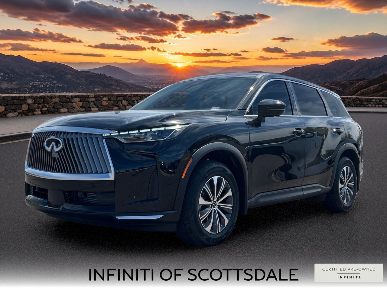 Black Obsidian 2026 INFINITI QX60 SUV / Crossover Front-Wheel Drive 9-Speed Automatic