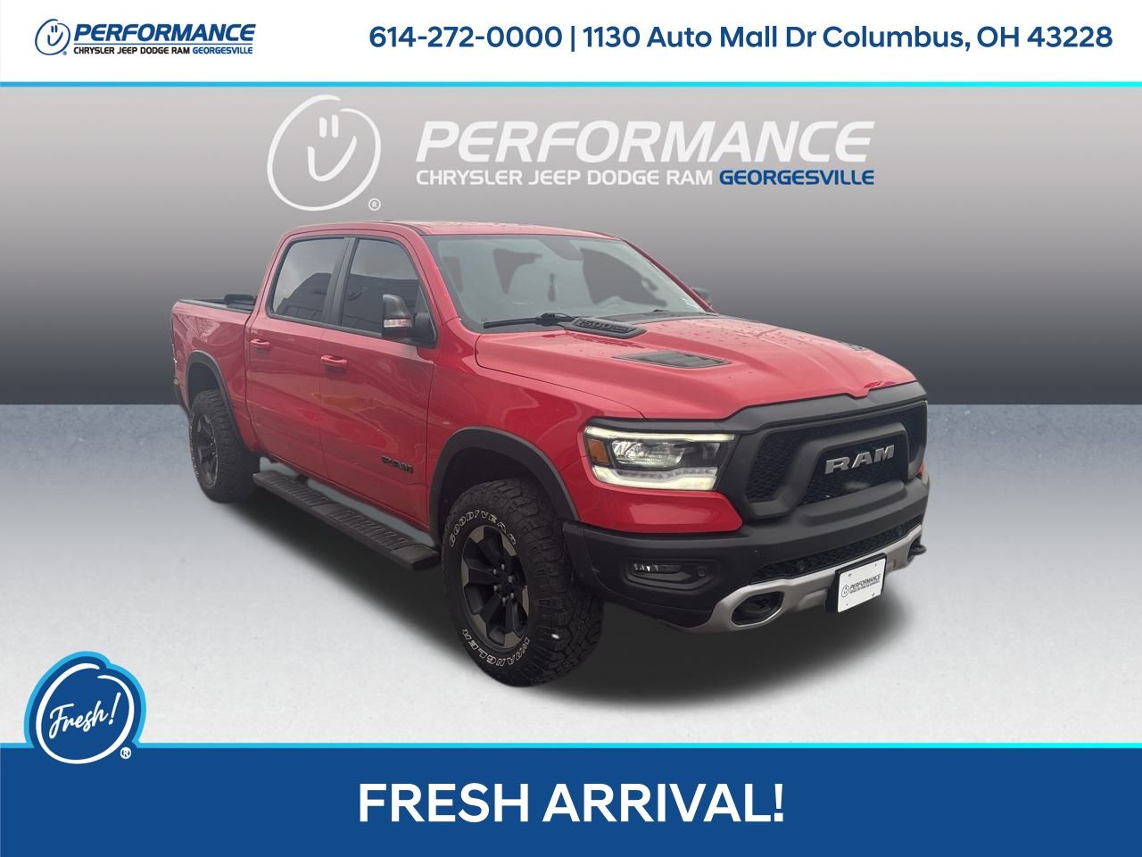 2019 RAM 1500 Rebel Crew Cab 4WD