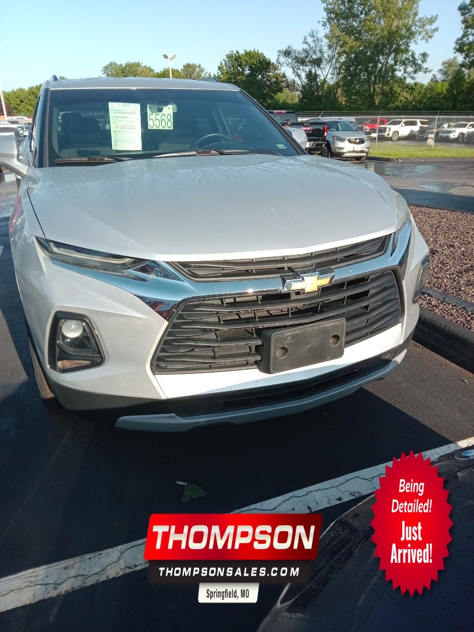 Silver Ice Metallic 2020 Chevrolet Blazer 2LT FWD SUV / Crossover Front-Wheel Drive 9-Speed Automatic