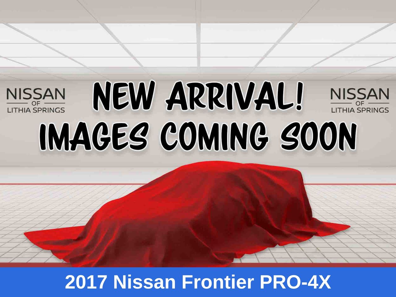 Brilliant Silver 2017 Nissan Frontier PRO-4X Crew Cab 4WD Pickup Truck Four-Wheel Drive 5-Speed Automatic Overdrive