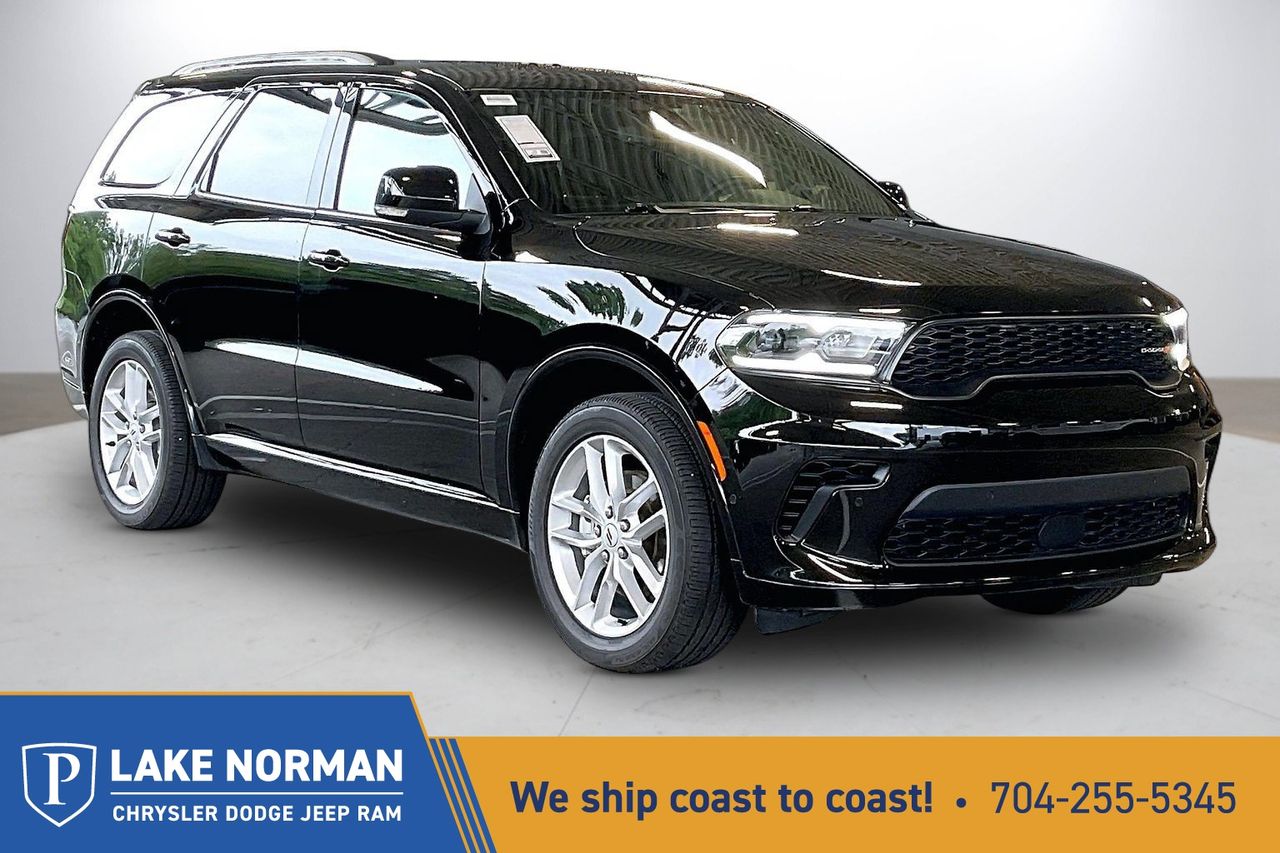 DB Black Clearcoat 2025 Dodge Durango SUV / Crossover All-Wheel Drive 8-Speed Automatic